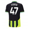 Manchester City Phil Foden #47 Bortedrakt 2024-25 Kortermet